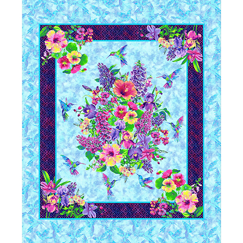 Hummingbird Heaven Panel | Trendy Trims