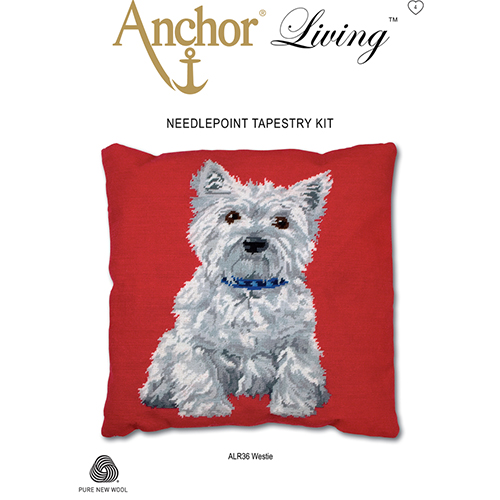 westie cushion